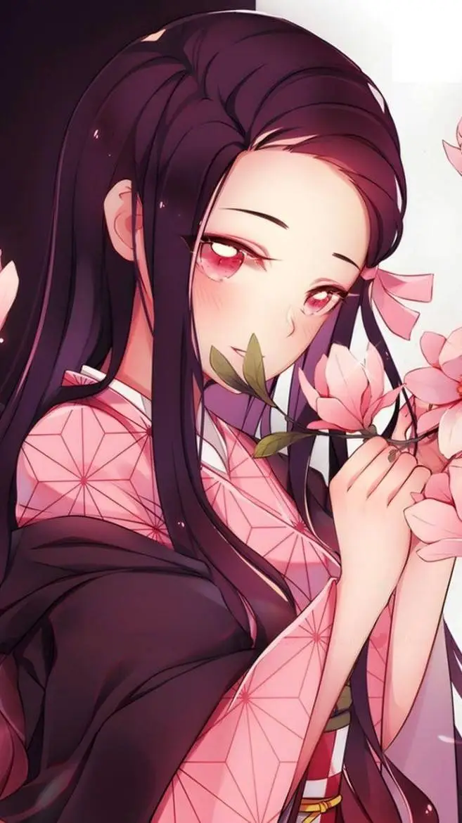 ai character: Nezuko Kamado background