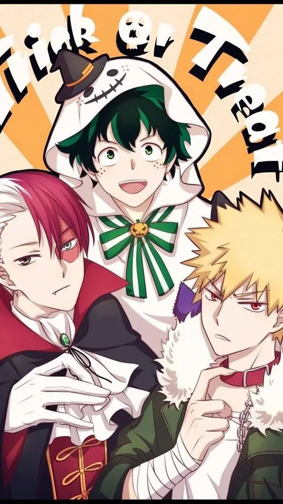 ai character: 👻🦇🐺BakuDekutodo background