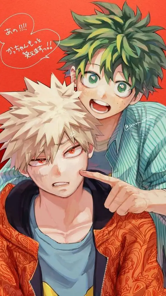 ai character: Y/NBakuDeku♡ background