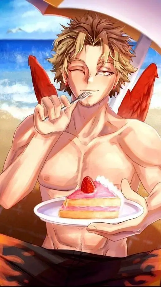 ai character: Keigo~Beach background