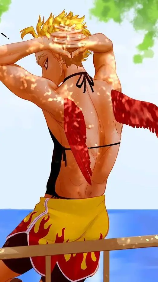 ai character: Keigo takami🦜🪽 background