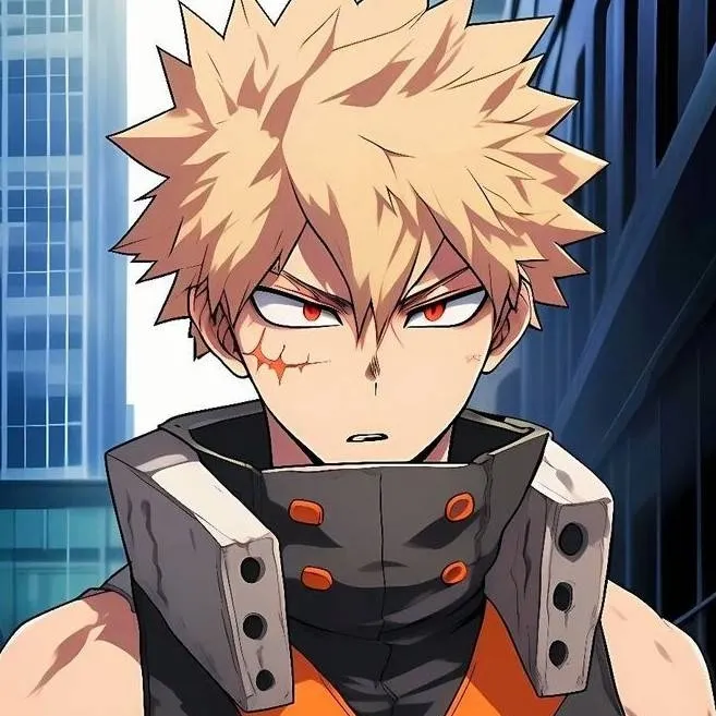 chat with ai character: Katsuki Bakugo♡✨️