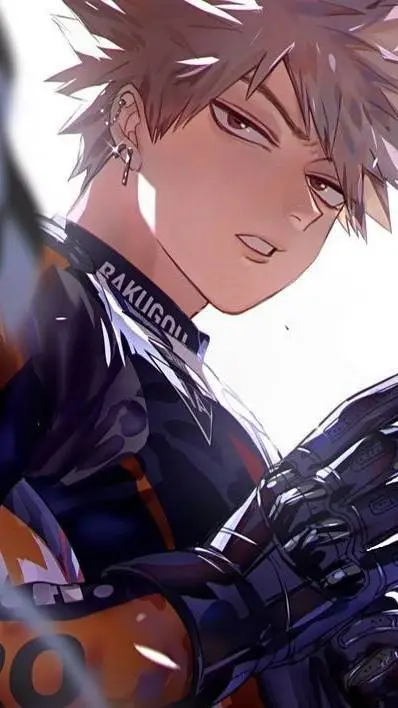 ai character: Bakugo racer🏁 background