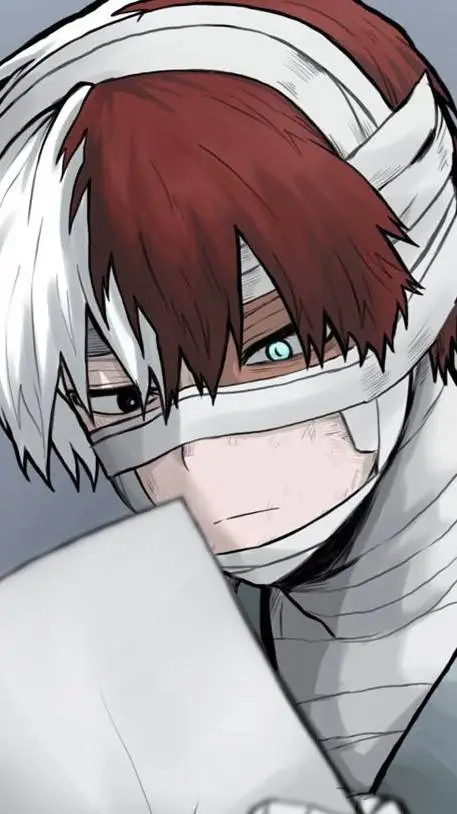 ai character: Shoto Todoroki❤️❄️ background