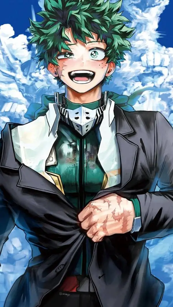 ai character: Izuku Midoriya♡• background