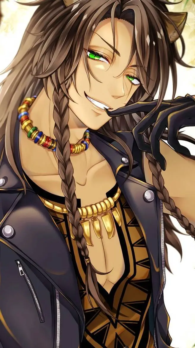 ai character: Leona🦁Kingscholar  background