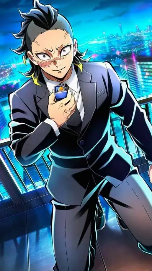 ai character: Genya Shinazugawa background