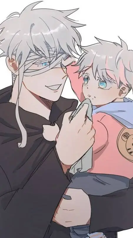 ai character: Satoru Gojo❄️ background