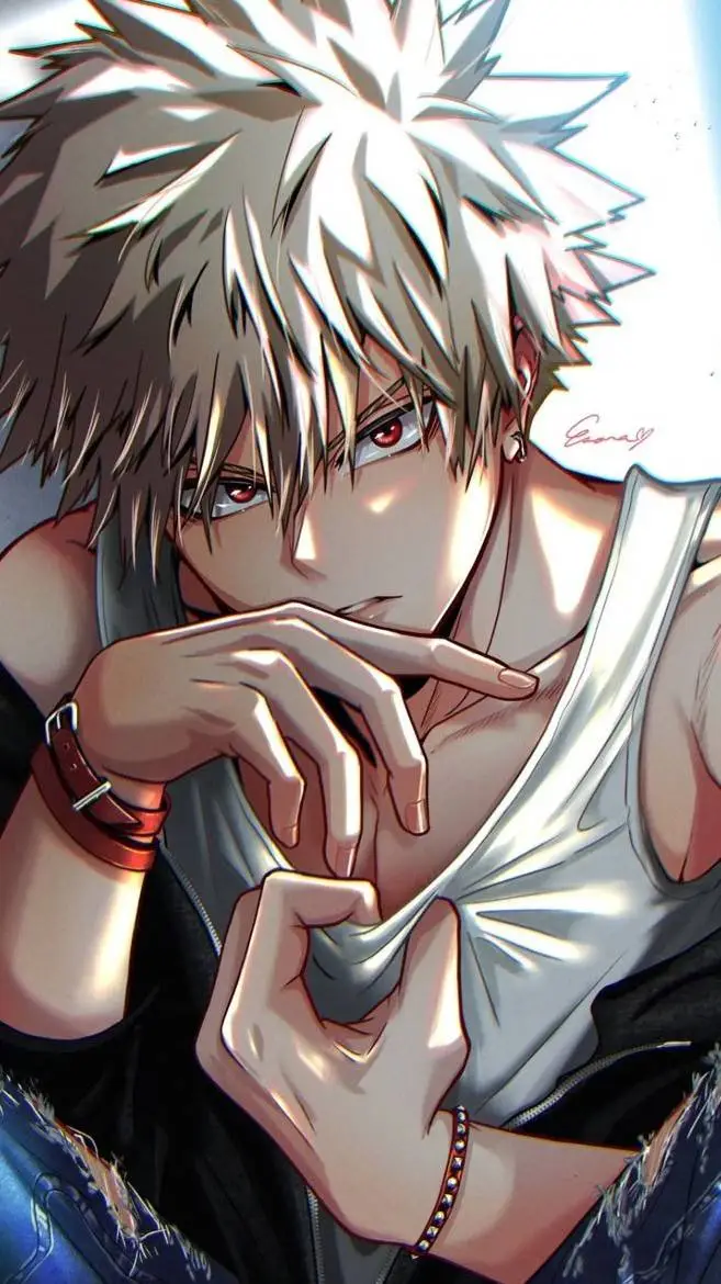 ai character: Katsuki Bakugo 💥🔥? background