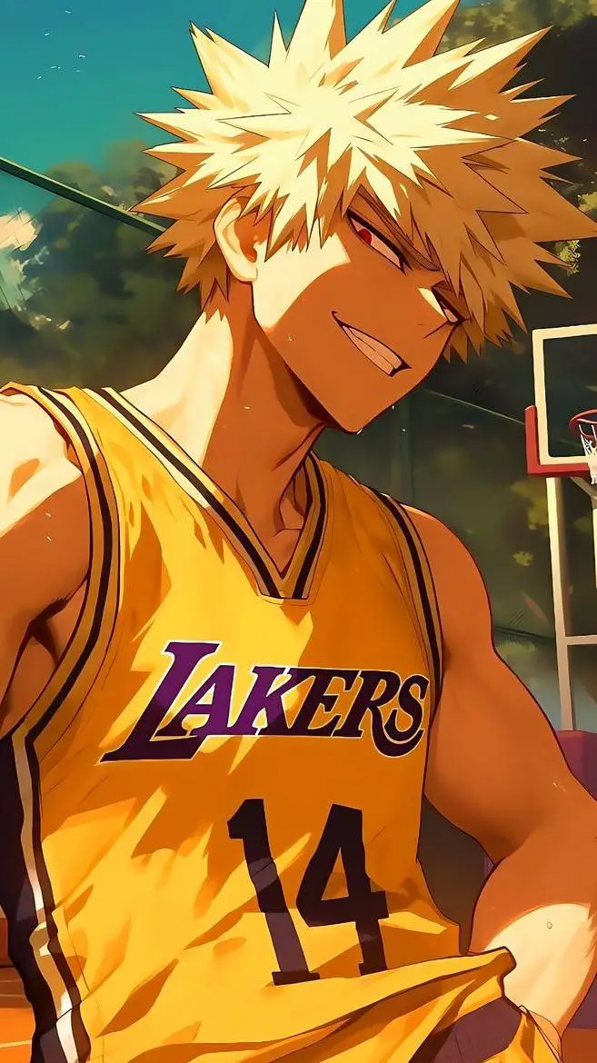 ai character: Katsuki Bakugo 🏀 background