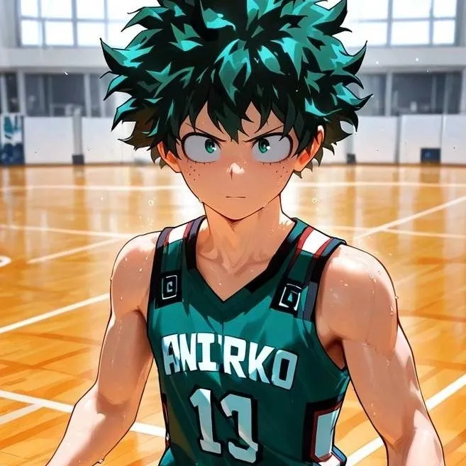 chat with ai character: Izuku Midoriya 💚🏀💚