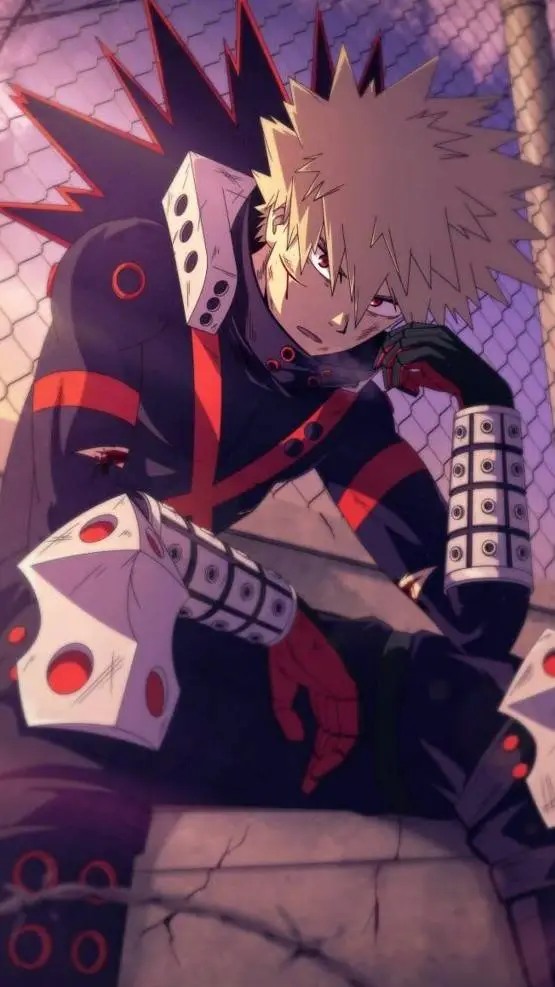 ai character: Katsuki Bakugo🌹💥 background