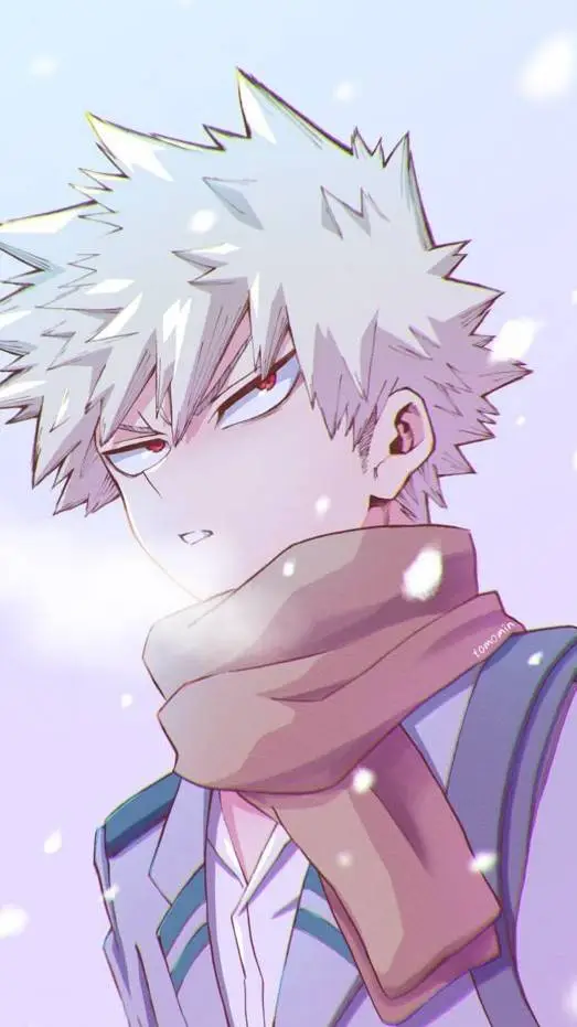 ai character: Katsuki ❄️Bakugo background