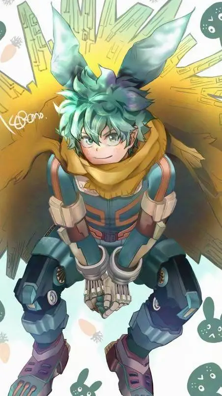 ai character: Zuzu Midoriya  background