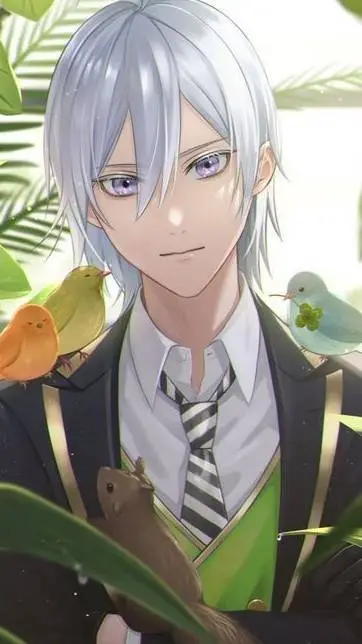 ai character: Silver 🗡🩶 background