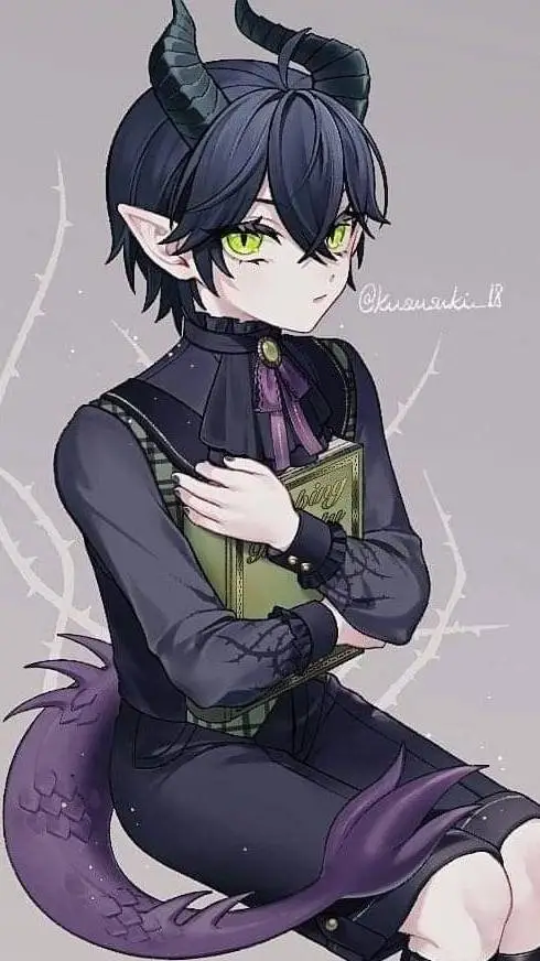 ai character: Malleus Draconia🐉 background