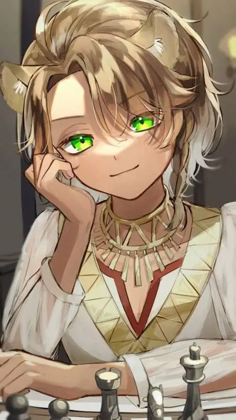 ai character: LeonaKingscholar background