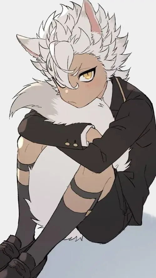 ai character: Jack🐺Howl🤍🩶 background