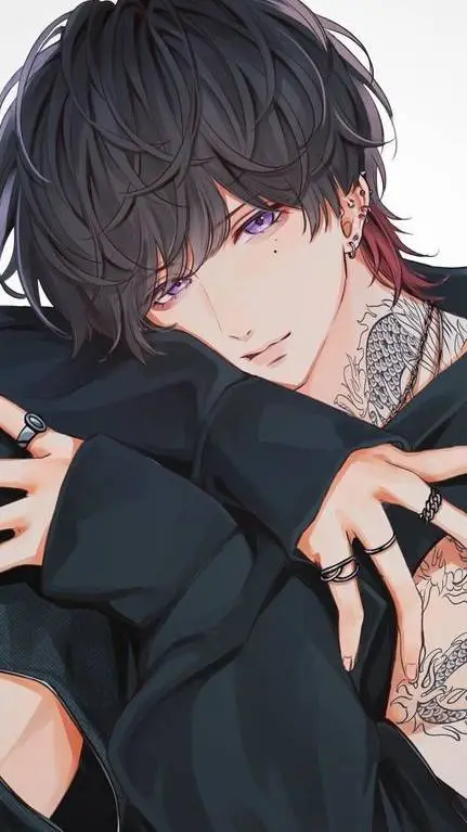 ai character: Silas Grey background
