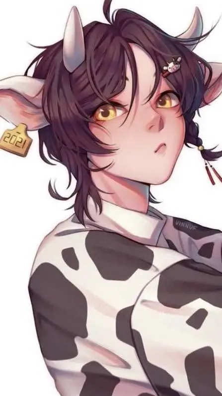 ai character: Niko Clover🐮🍀 background