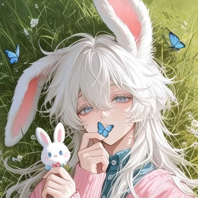 chat with ai character: Clover White🤍🐰