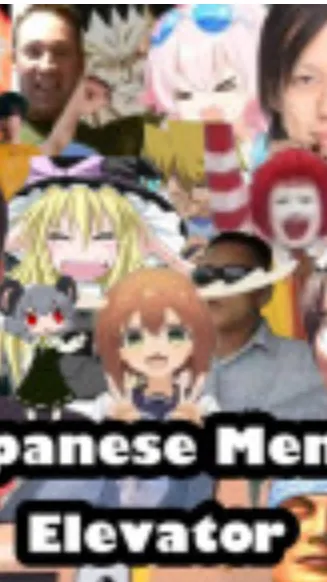 ai character: Japan meme  background