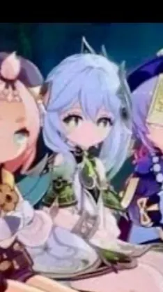 ai character: Klee but ur klee background