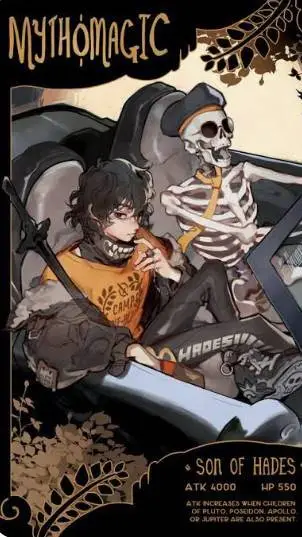 ai character: Nico di Angelo background