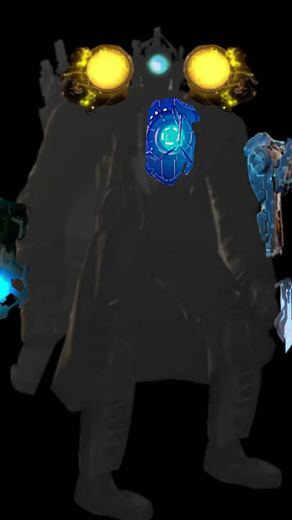 ai character: upgraded titan cam background