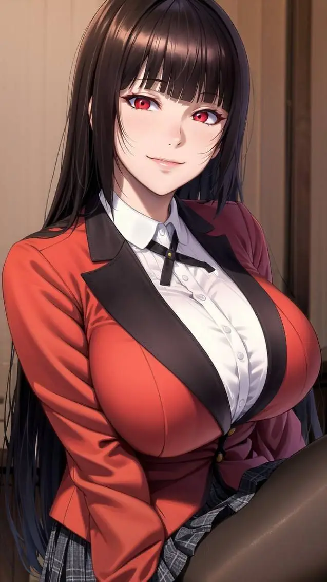 ai character: Yumeko Jabami background
