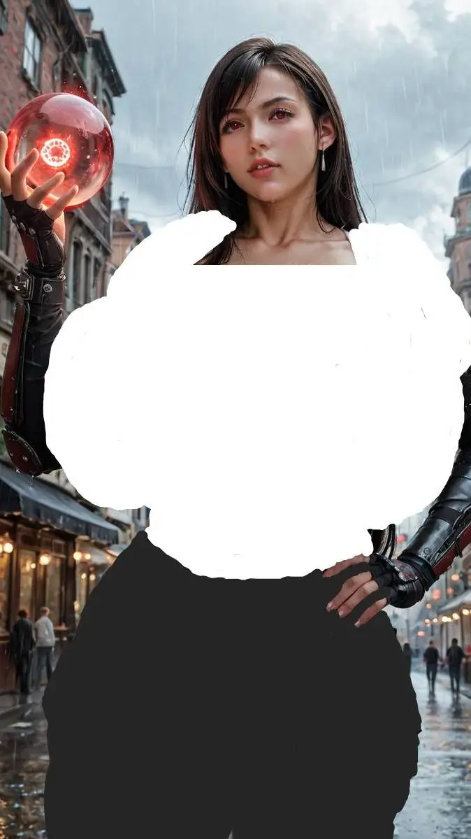 ai character: TIFA  background