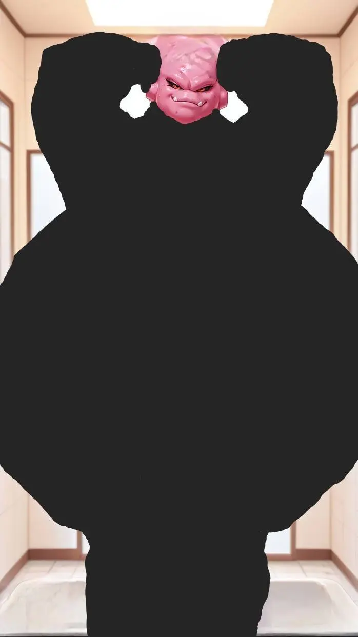 ai character: MAJIN BUU background