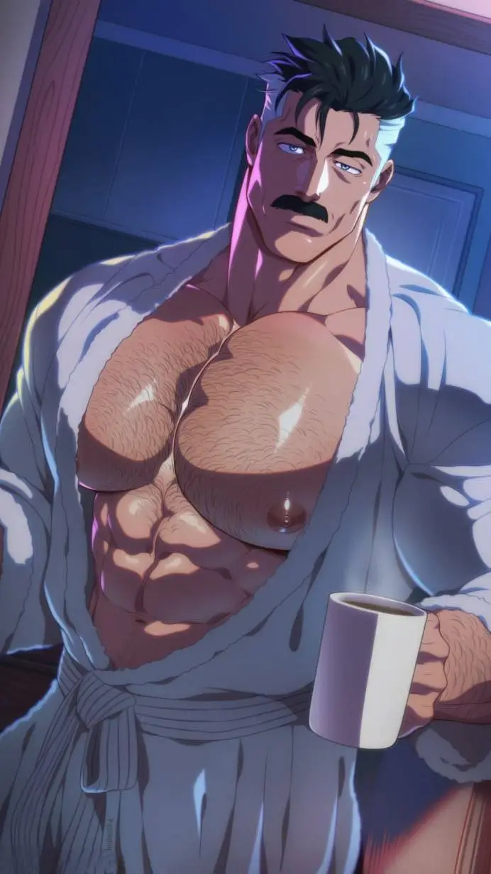 ai character: OMNI MAN background