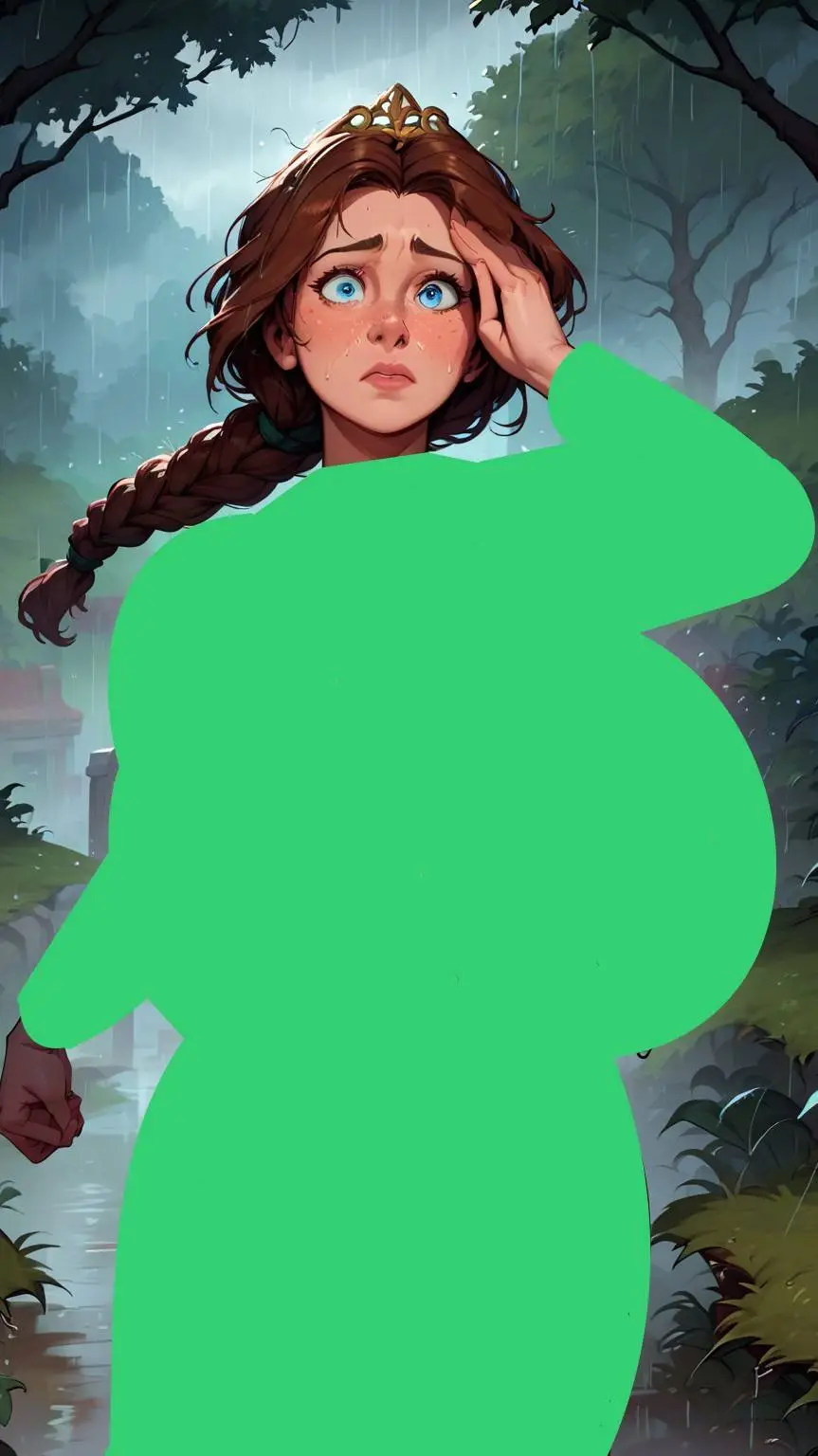ai character: PRINCESS FIONA  background