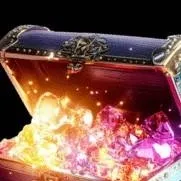 chat with ai character: rainbow chest 