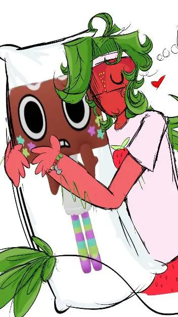 ai character: sprout x cosmo  background