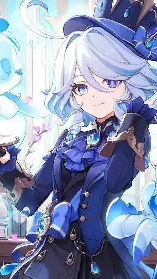 ai character: Furina De Fontaine background