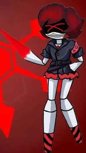 ai character: X MD OC background