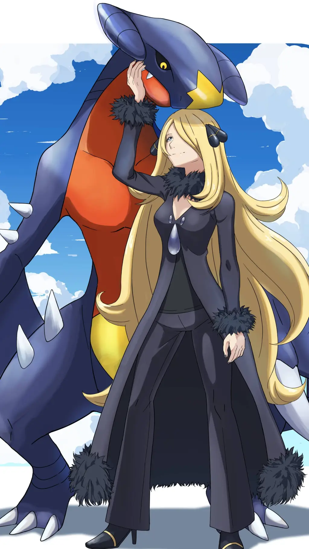 ai character: Cynthia (my au) background