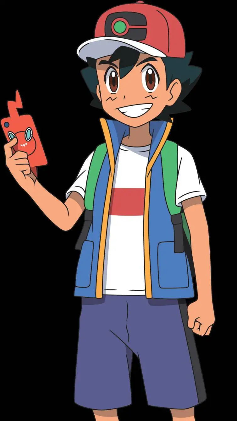 ai character: ash (my au) background