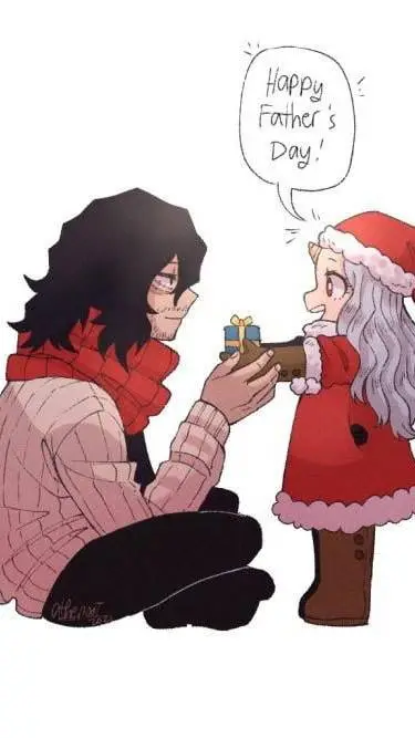 ai character: Eri Claus  background