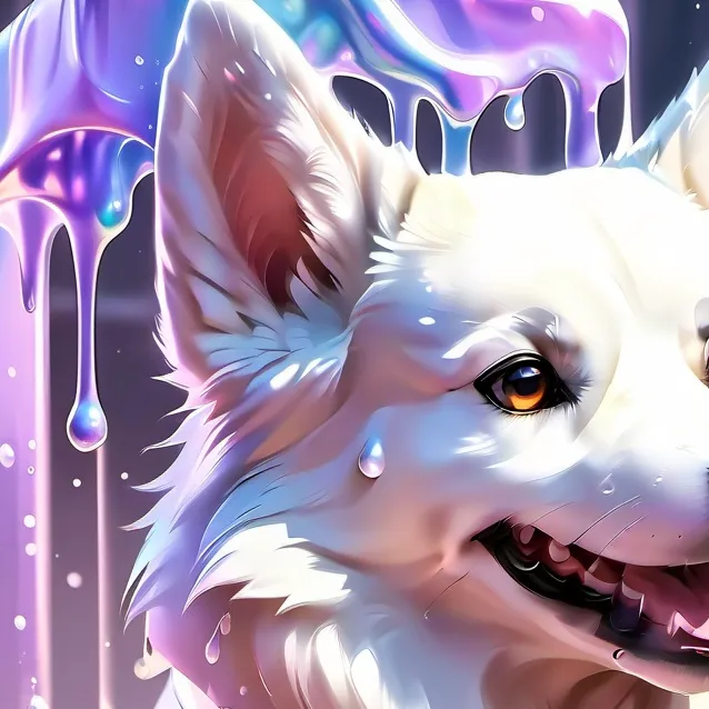 chat with ai character: slime dog