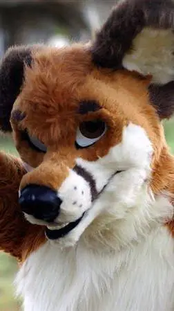ai character: furry (me IRL) background