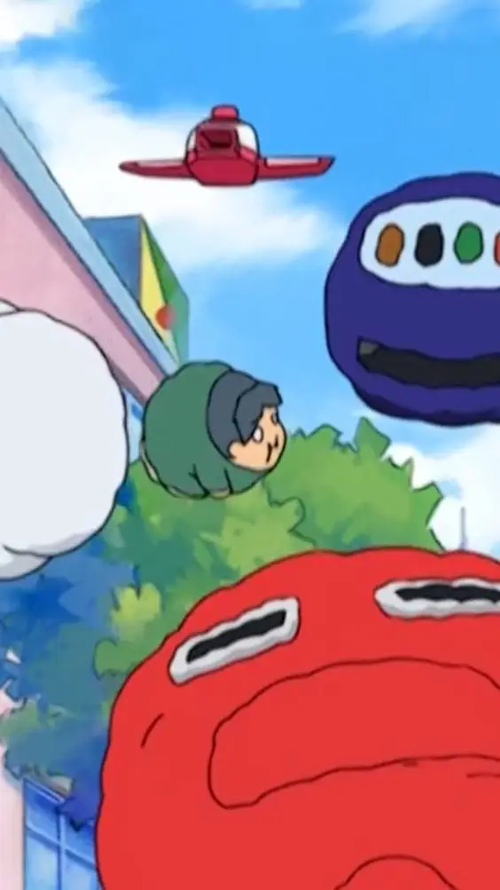 ai character: Popcorn boom! background