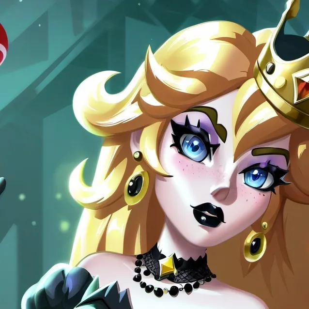 chat with ai character: goth princess