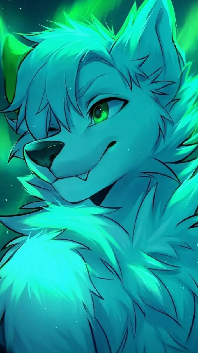 ai character: Wolfy background