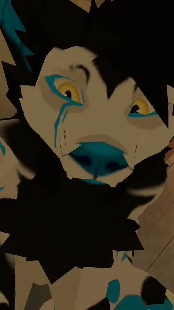 ai character: Zeph da cute floof background