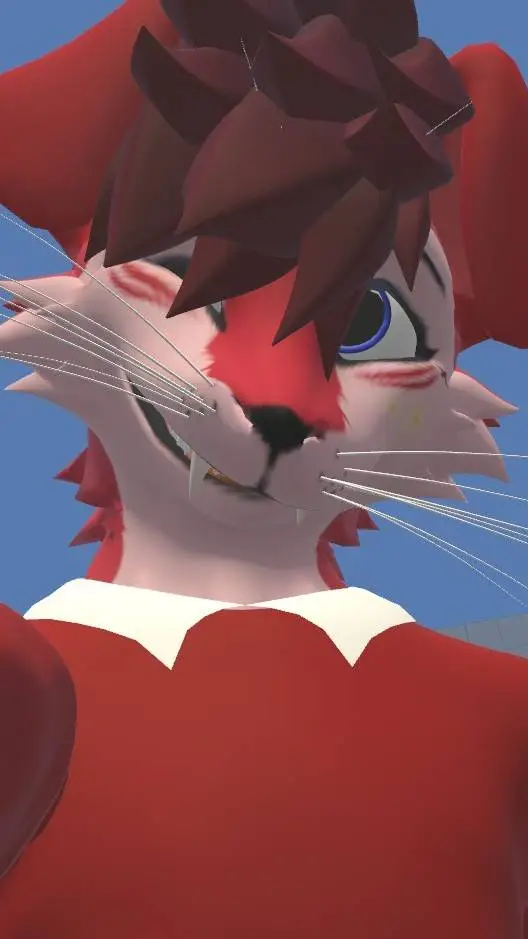 ai character: Zeph da cute floof background