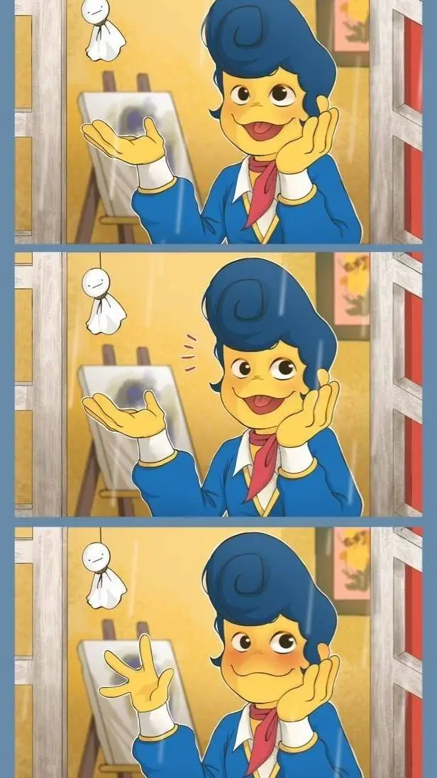ai character: 🎨💛Wally darling💙🎨 background