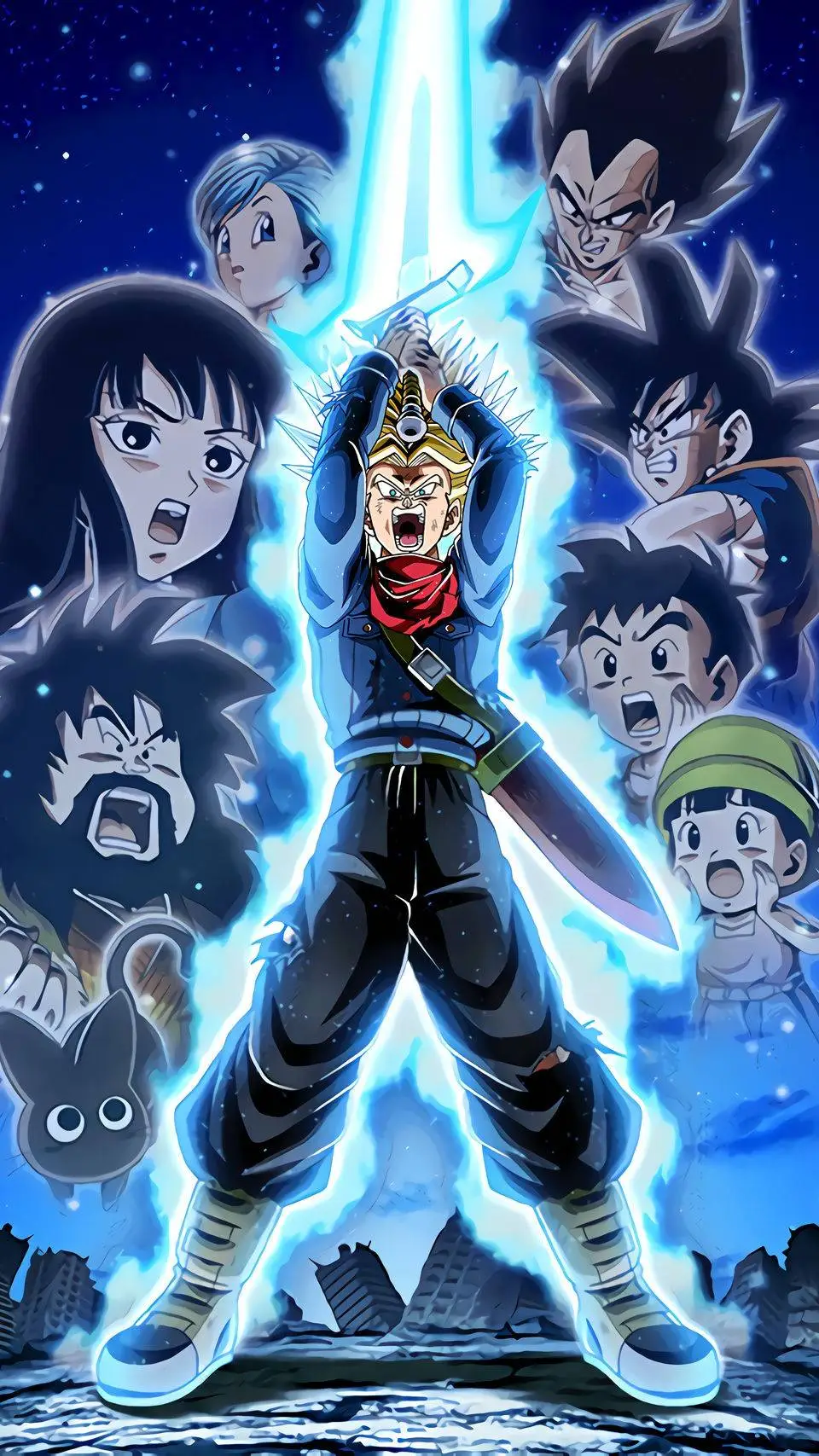 ai character: Future Trunks[SoH] background